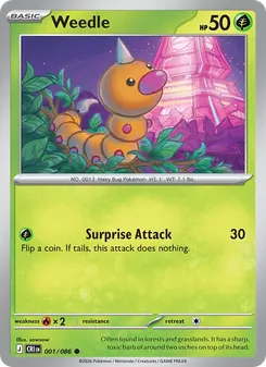 Weedle, Chaos Rising, no. 001