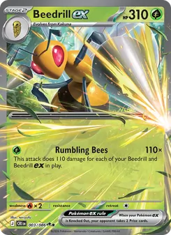 Beedrill ex, Chaos Rising, no. 003