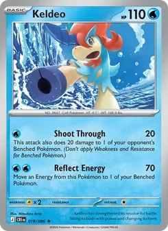 Keldeo, Chaos Rising, no. 019