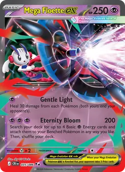 Mega Floette ex, Chaos Rising, no. 035