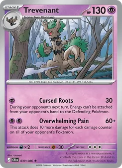 Trevenant, Chaos Rising, no. 039
