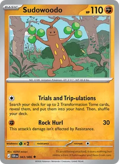 Sudowoodo, Chaos Rising, no. 043