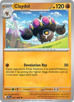 Claydol, Chaos Rising, no. 047