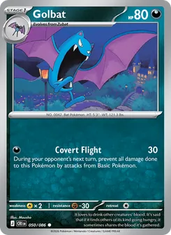 Golbat, Chaos Rising, no. 050