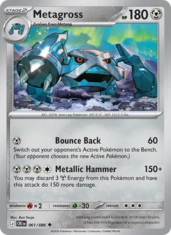 Metagross, Chaos Rising, no. 061