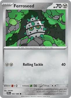 Ferroseed, Chaos Rising, no. 062