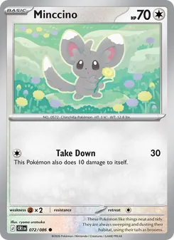 Minccino, Chaos Rising, no. 072