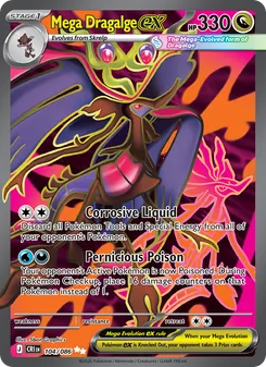 Mega Dragalge ex, Chaos Rising, no. 104