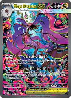 Mega Dragalge ex, Chaos Rising, no. 118