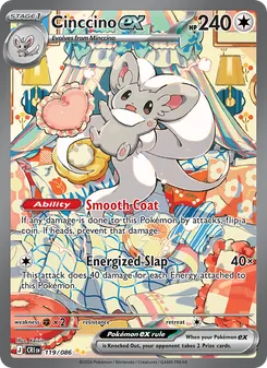 Cinccino ex, Chaos Rising, no. 119