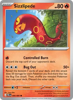 Sizzlipede, Pitch Black, no. 009