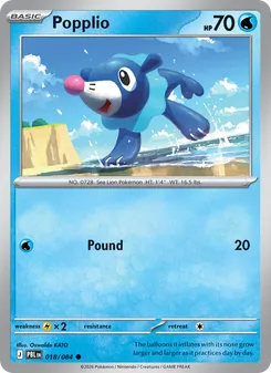 Popplio, Pitch Black, no. 018