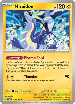 Miraidon, Pitch Black, no. 028