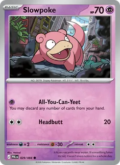 Slowpoke, Pitch Black, no. 029