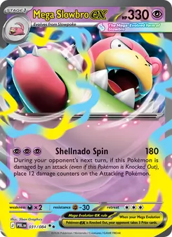 Mega Slowbro ex, Pitch Black, no. 031