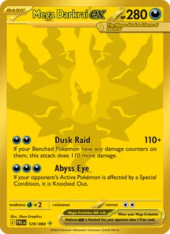 Mega Darkrai ex, Pitch Black, no. 120