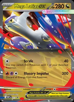 Méga-Latias-ex, MEP Black Star Promos, n° 011
