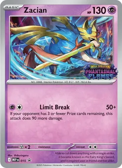 Zacian, MEP Black Star Promos, n° 015