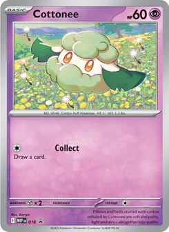 Cottonee, MEP Black Star Promos, no. 018