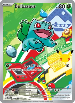 Bulbizarre, MEP Black Star Promos, n° 037