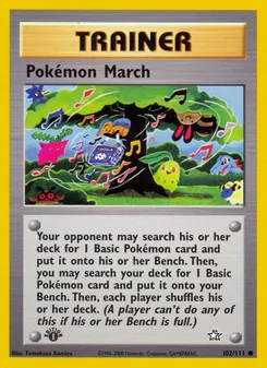 Pokémon March, Neo Genesis, no. 102