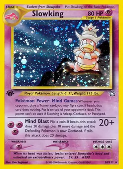 Slowking, Neo Genesis, no. 14