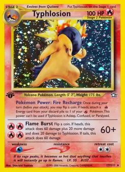 Typhlosion, Neo Genesis, no. 17