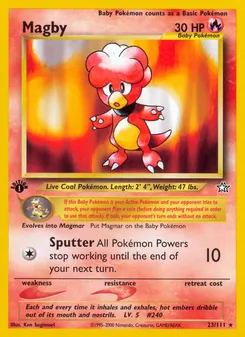 Magby, Neo Genesis, no. 23