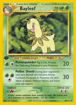 Bayleef, Neo Genesis, no. 28