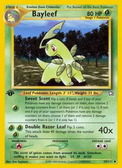 Bayleef, Neo Genesis, no. 29