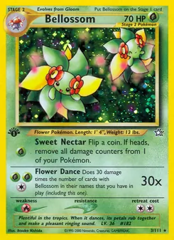 Bellossom, Neo Genesis, no. 3