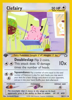 Clefairy, Neo Genesis, no. 30