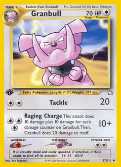 Granbull, Neo Genesis, no. 37