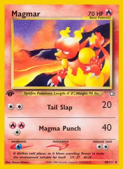 Magmar, Neo Genesis, no. 40