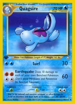 Quagsire, Neo Genesis, no. 45