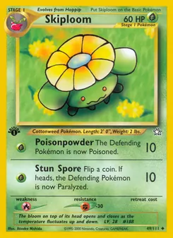 Skiploom, Neo Genesis, no. 49