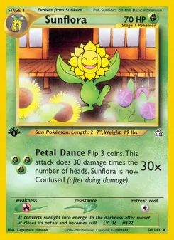 Sunflora, Neo Genesis, no. 50