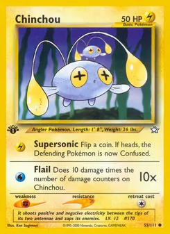 Chinchou, Neo Genesis, no. 55