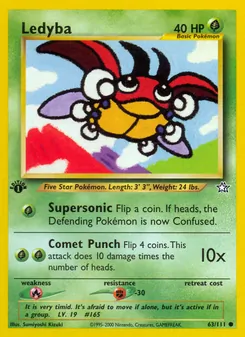 Ledyba, Neo Genesis, no. 63