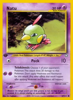 Natu, Neo Genesis, no. 67