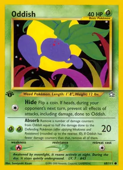 Oddish, Neo Genesis, no. 68