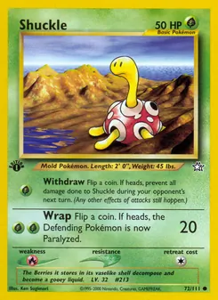 Shuckle, Neo Genesis, no. 72