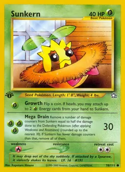 Sunkern, Neo Genesis, no. 78