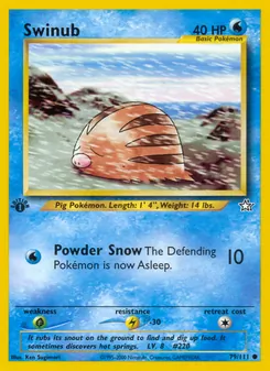 Swinub, Neo Genesis, no. 79