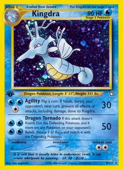 Kingdra, Neo Genesis, no. 8