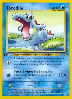 Totodile, Neo Genesis, no. 81