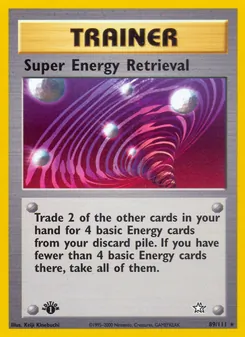 Super Energy Retrieval, Neo Genesis, no. 89