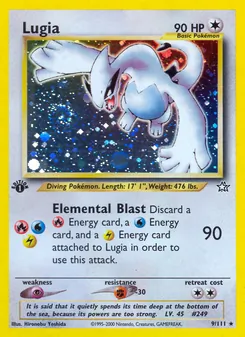 Lugia, Neo Genesis, no. 9