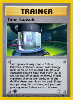 Time Capsule, Neo Genesis, no. 90