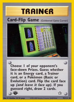 Card-Flip Game, Neo Genesis, no. 92